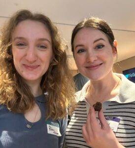 FD Rubie and Beth with brownies