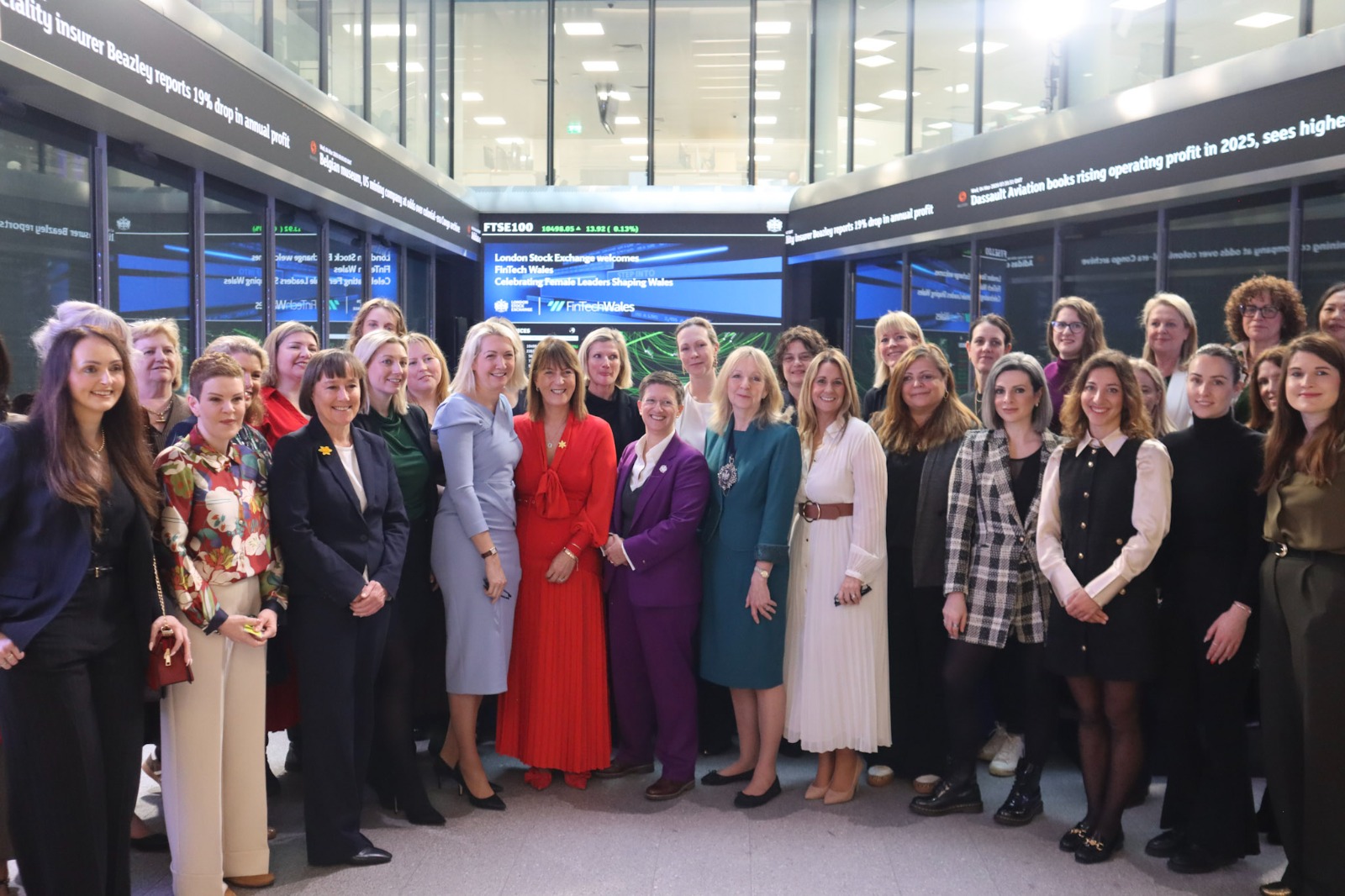 fintech wales at the london stock exchange